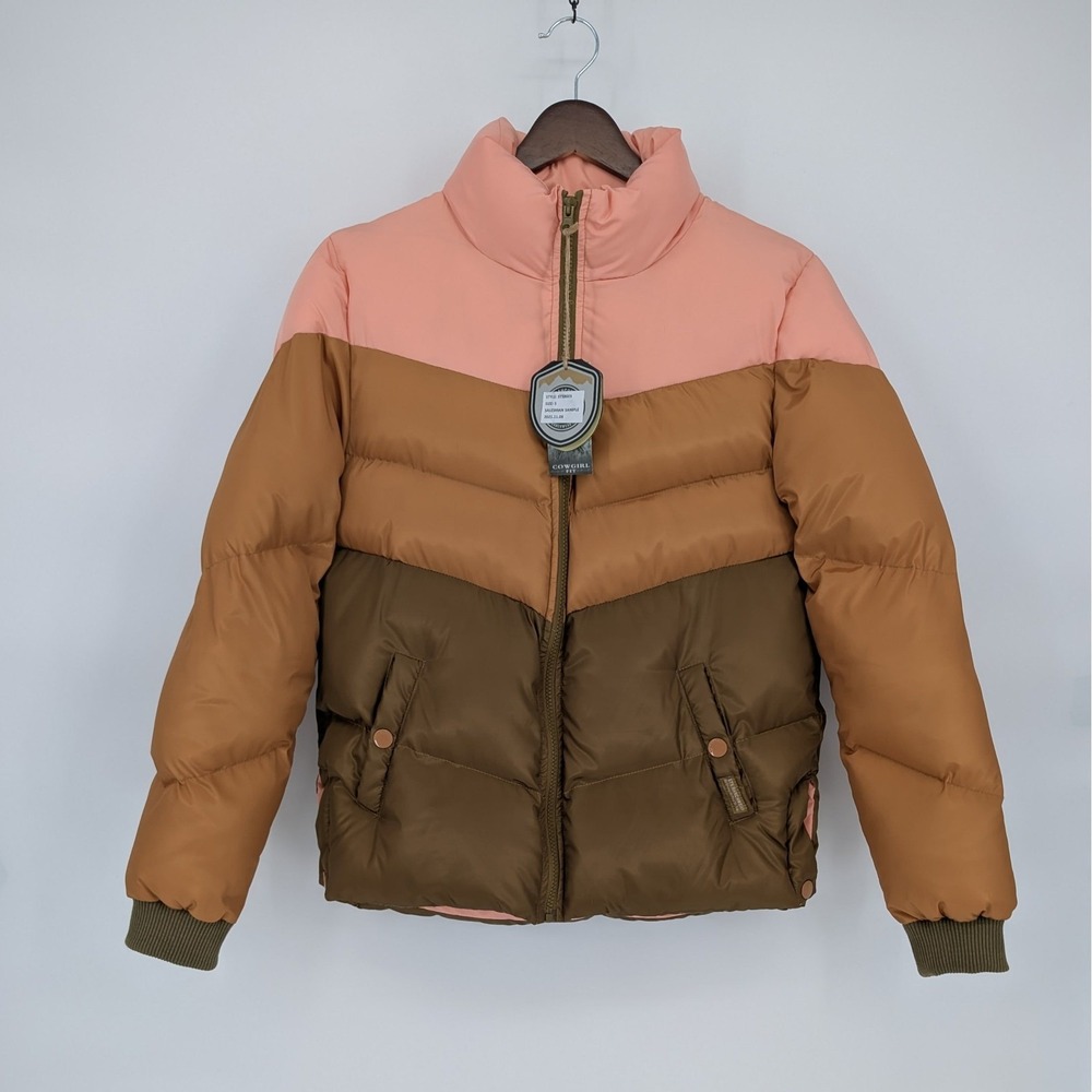 STS Ranchwear Cowgirl Fit Puffer Jacket Women's S NWT Salesman Sample STS9005